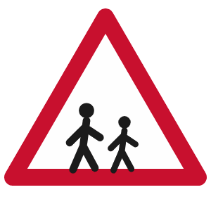 Children sign