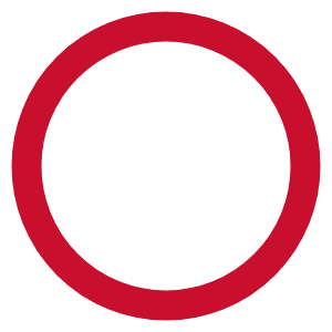 No vehicles road sign