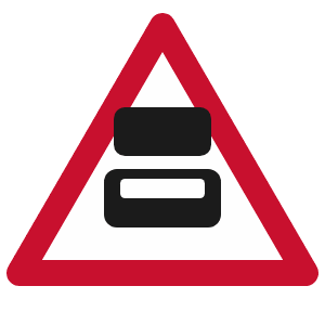 Queues likely road sign