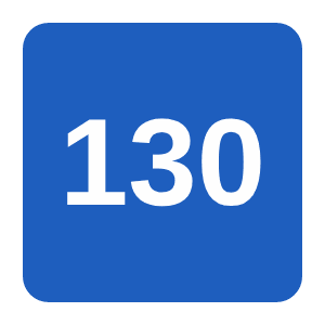 Recommended speed road sign