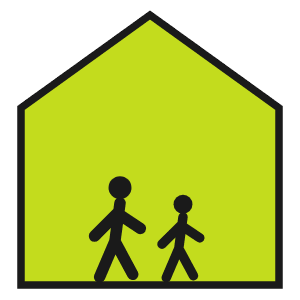School Zone Sign: A school zone or crossing.